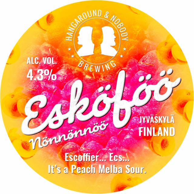 Esköföö Nönnönnöö 4.3%, Hangaround & Nobody Brewing, Finland