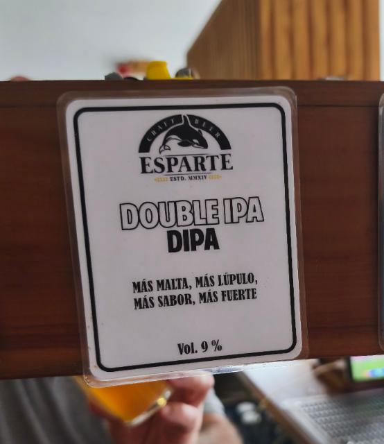 esparte double ipa 9.0%, Microcerveceria Esparte, Spain