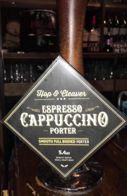 Espresso Cappuccino Porter 5.4%, Hop & Cleaver, England