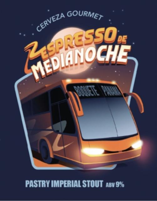 Espresso de Medianoche 9.0%, Boquete Brewing Company, Panama