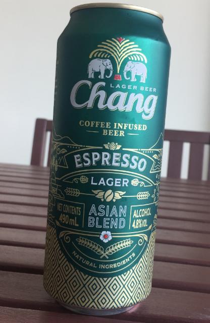 Chang Espresso Lager 4.8%, Thai Beverage PLC (ThaiBev), Thailand