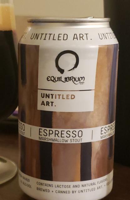 Espresso Marshmallow Stout 12.0%, Untitled Art, United States