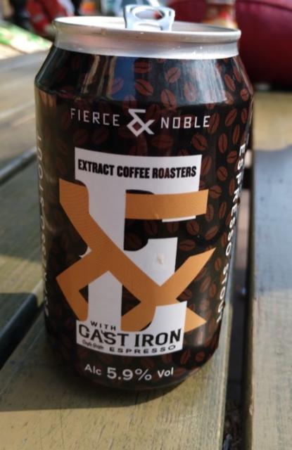 Fierce & Noble Espresso Stout 5.9%, Fierce & Noble, England
