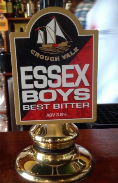 Essex Boys 3.8%, Crouch Vale Brewery, England