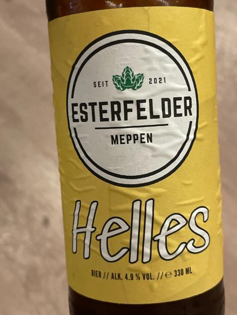 Esterfelder Helles 4.9%, Esterfelder, Germany