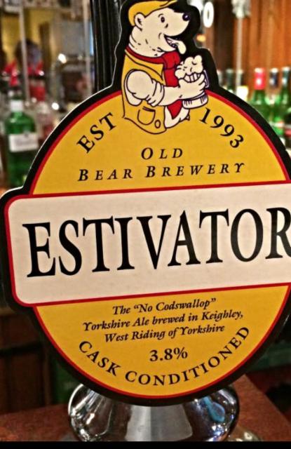 Estivator 3.8%, Old Bear Brewery, England