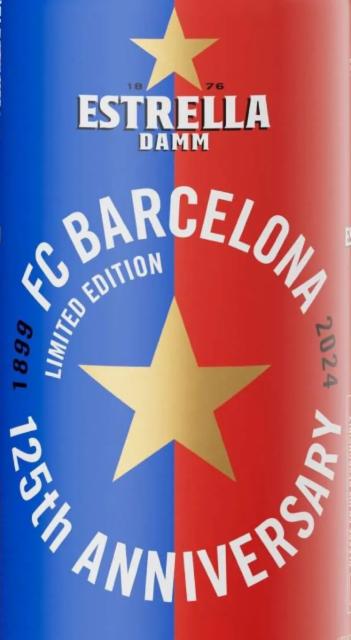 Estrella Damm 125th Anniversary Limited Edition 4.6%, Hijos de Rivera, S.A.U., Spain