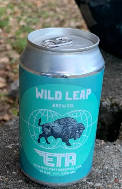 ETA transcontinental ipa 7.5%, Wild Leap Brew Co., United States