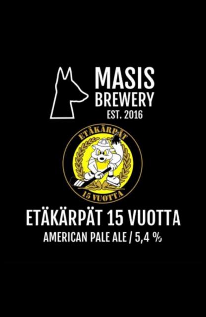 EtäKärpät 15 Vuotta 5.4%, Masis Brewery, Finland