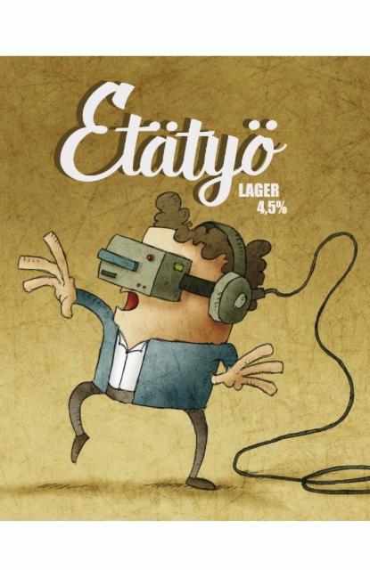 Etätyö Kölssi / Lager 4.5%, United Gypsies (UG) Brewery, Finland