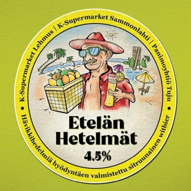 Etelän Hetelmät 4.5%, Panimoyhtiö Tuju, Finland