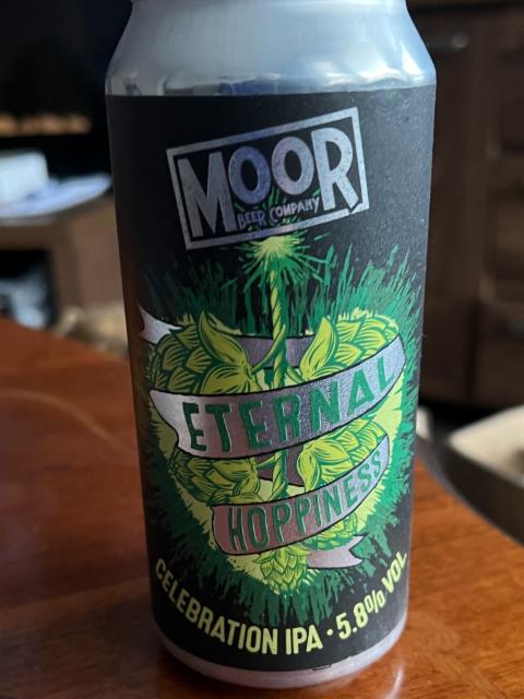 Eternal Hoppiness 5.8%, Moor Beer Company, England
