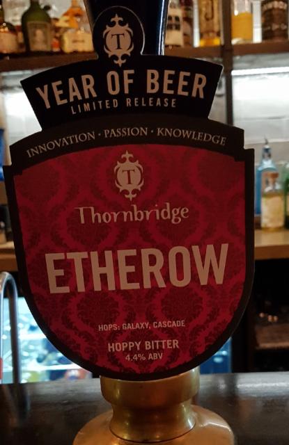 ETHEROW 4.4%, Thornbridge Brewery, England