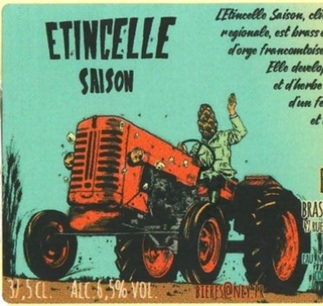 Étincelle Vieille Saison 6.5%, Bières Ney (La Patrimoine), France