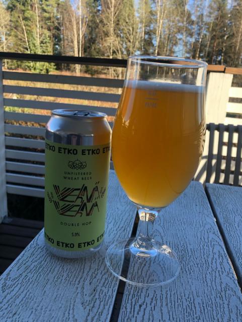 Etko Vehnä douple hop 5.0%, Etko Brewing, Finland