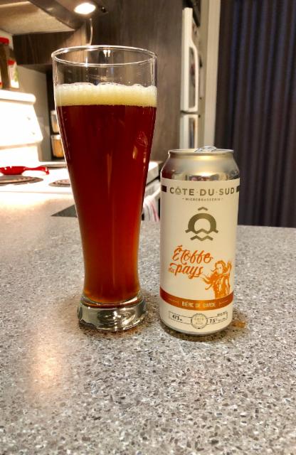 Étoffe du pays 7.5%, Microbrasserie Côte-du-Sud, Canada