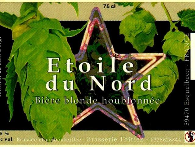 Etoile Du Nord 5.5%, Brasserie Thiriez, France