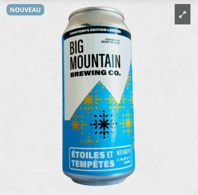 Étoiles et tempêtes 5.9%, Big Mountain Brewing Co., France