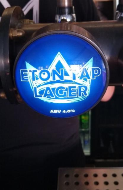 Eton Tap Lager 4.0%, Windsor & Eton Brewery, England