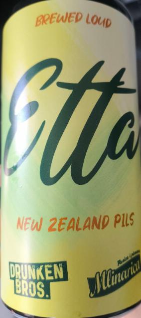 etta 5.5%, Drunken Bros Brewery, Spain