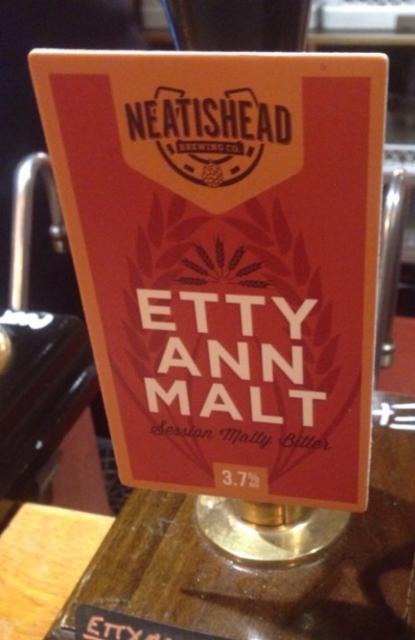Etty Ann Malt 3.7%, Neatishead Brewing Co, England