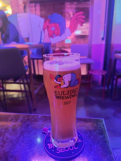 Euljiro cherry sour ipa, Euljiro Brewing