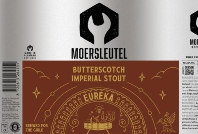 Eureka - Butterscotch Imperial Stout 12.0%, Brouwerij De Moersleutel, Netherlands