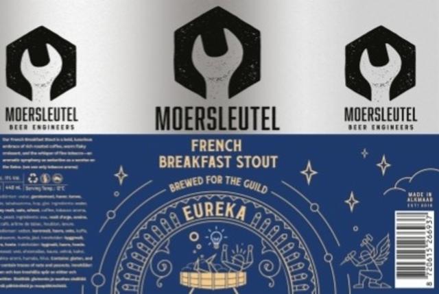 Eureka - French Breakfast Stout 11.0%, Brouwerij De Moersleutel, Netherlands