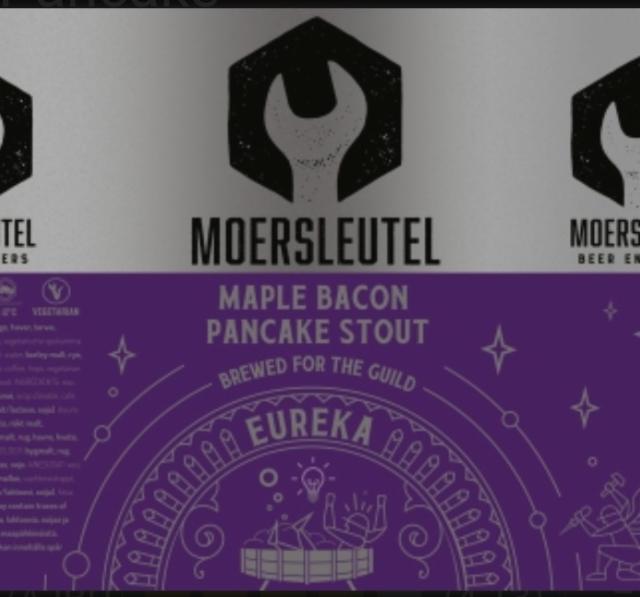 eureka - maple bacon pancake stout 10.0%, Brouwerij De Moersleutel, Netherlands