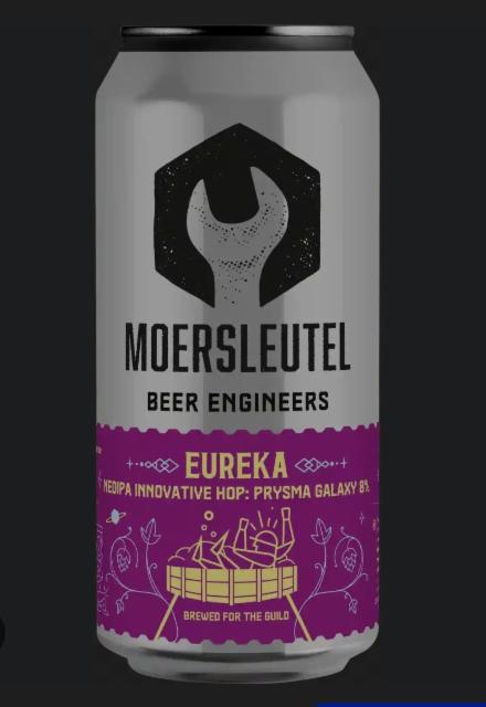 eureka - nedipa innovative hop: prysma galaxy 8.0%, Brouwerij De Moersleutel, Netherlands
