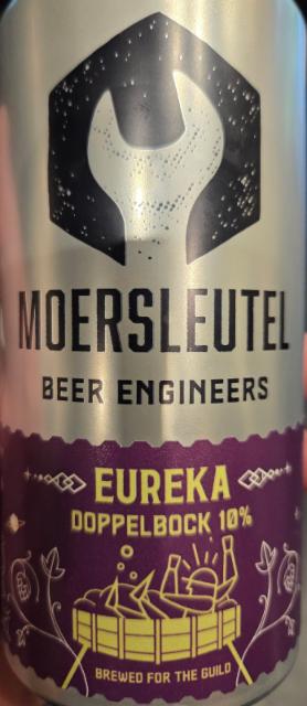 Eureka Doppelbock 10.0%, Brouwerij De Moersleutel, Netherlands