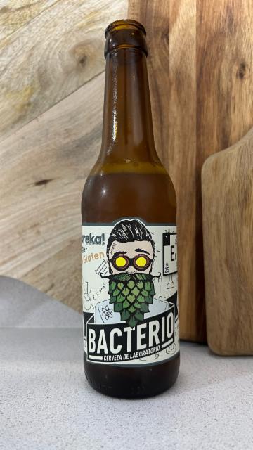 Eureka! lager 4.7%, Bacterio Brewing Co., Spain