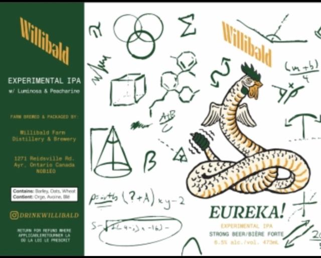 Eureka! Luminosa & Peacharine 6.5%, Willibald Farm Brewery, Canada