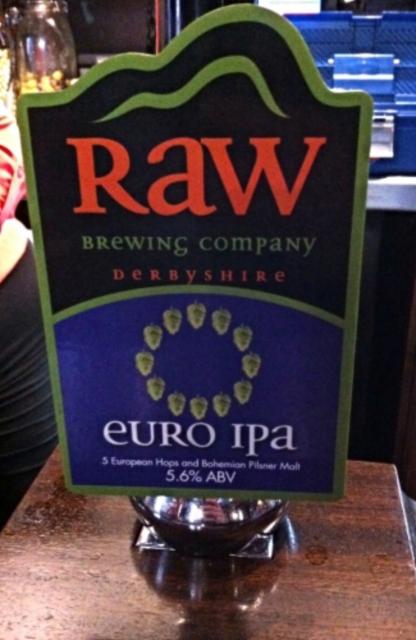 Euro IPA 5.6%, Raw Brewing Company, England