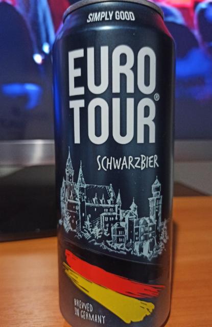 euro tour schwarzbier 5.0%, Oettinger Brauerei, Germany