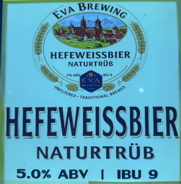 Eva brewing hefeweissbier 5.0%, Eva brewing, Thailand