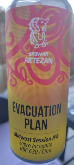 Evacuation Plan 5.0%, Browar Artezan, Poland