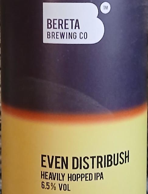 even distribush 6.5%, Bereta Brewing Co, Romania