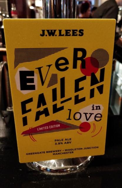 Ever Fallen In Love 3.9%, J.W. Lees Brewery, England