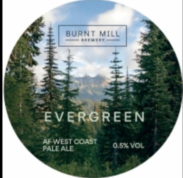 Evergreen 0.5%, Burnt Mill Brewery, England