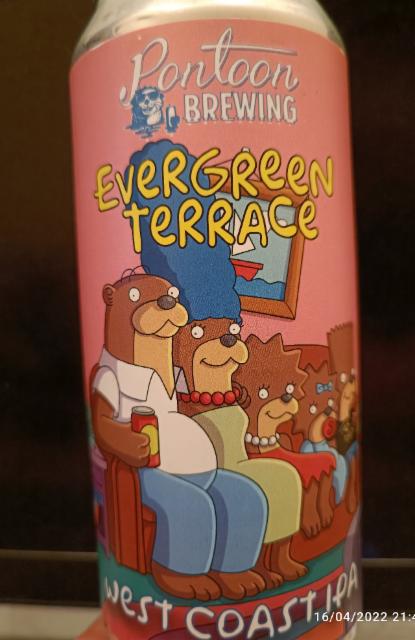 evergreen terrace 8.0%, Pontoon Brewing Company, United States