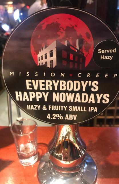Everybody's Happy Nowadays 4.2%, Mission Brewery, United States