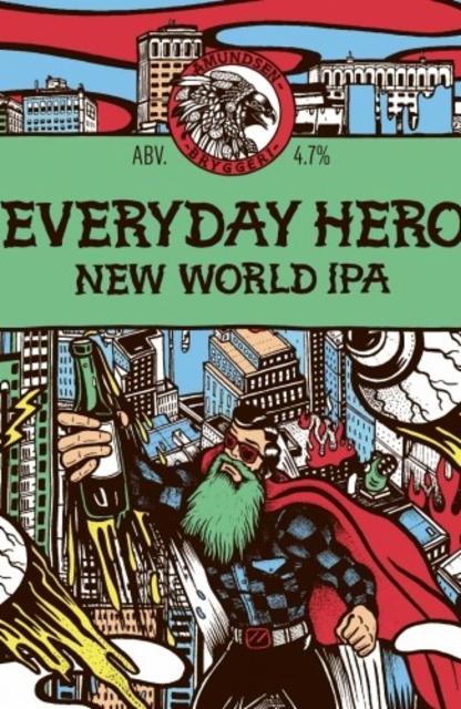 Everyday Hero 4.7%, Amundsen Bryggeri, Norway