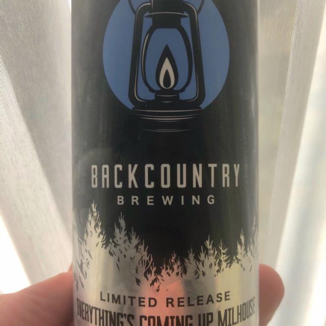 Everything is Coming Up Milhouse 6.0%, Backcountry Brewing, Canada