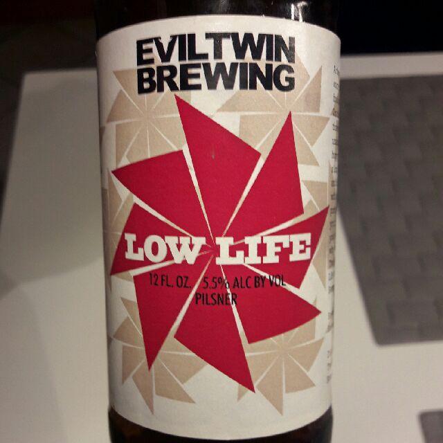 Low Life 5.5%, Evil Twin Brewing, United States