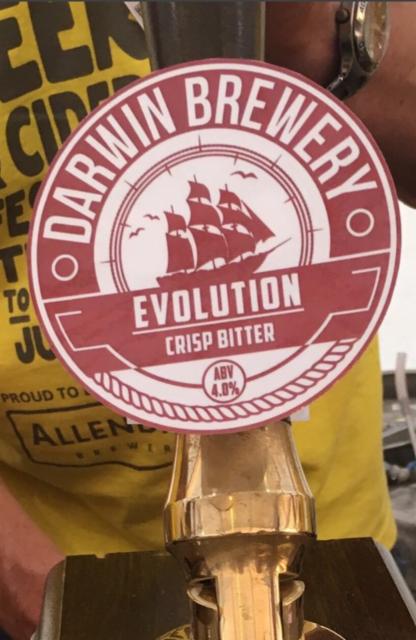 Evolution 4.0%, Darwin Brewery, England