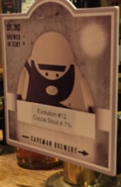 Evolution # 12 4.7%, Caveman Brewery, England