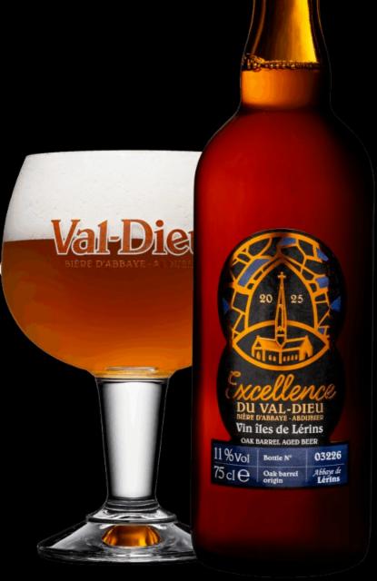excellence du val-dieu vin îles de Lerins (2025) 11.0%, Brasserie de L'Abbaye du Val-Dieu, Belgium