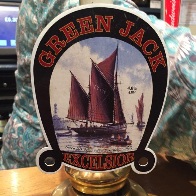 Excelsior 4.0%, Green Jack Brewery, England