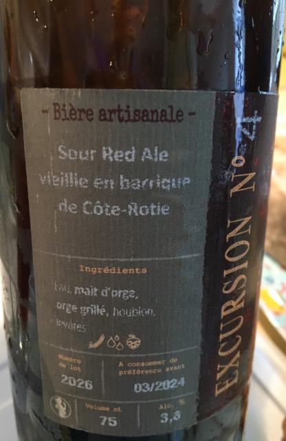 Excursion #4 3.8%, Nomade Brewery, France